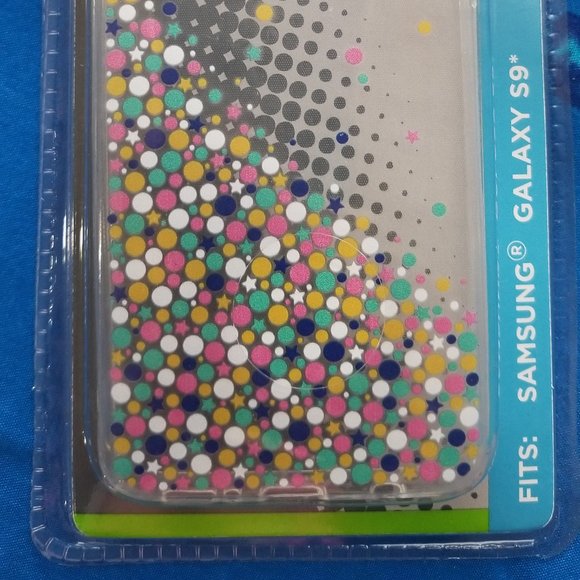 🌲Samsung Galaxy S9 Confetti Cell Case - Picture 3 of 10